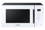 ميكروويف سامسونج MS23T5018AW/LI (سعة 23 لتر، قدرة إخراج 800 واط، 6 مستويات للطاقة، وضع الإيكو، إذابة سريعة، طهي أوتوماتيكي، برامج أوتوماتيكية، شاشة LED، قفل أمان للأطفال، إزالة الروائح)