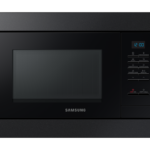 ميكروويف سامسونج بلت ان MS23A7013AB/LI (سعة 23 لتر، قدرة إخراج 800 واط، 6 مستويات للطاقة، وضع الإيكو، إذابة سريعة، طهي أوتوماتيكي، برامج أوتوماتيكية، إزالة الروائح، قفل أمان للأطفال، مجموعة تثبيت مدمجة)