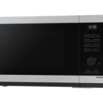 MS32DG4504ATLI ميكروويف سامسونج سولو (سعة 32 لتر، قدرة إخراج 1000 واط، تجويف من المينا الخزفي ,إضاءة ليد، طهي تلقائي، خاصية إزالة الروائح الكريهة، وضع توفير الطاقة، باب من الفولاذ المقاوم للصدأ)