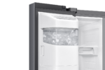 ⁦ثلاجة سامسونج RS70F64KETML (سعة 635 لتر، بابان متقابلان Side-by-Side، AI Inverter Compressor، موزّع ماء وثلج، Metal Cooling، دعم SmartThings)⁩ - الصورة ⁦5⁩