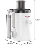 ⁦عصارة جزر مولونيكس MOULINEX JU370127 350W⁩ - الصورة ⁦3⁩