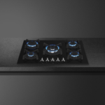 Smeg Gas Hob 70/75 Cm Classica aesthetic Black PV375N