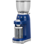 Smeg Coffee Grinder 50's Style Lavazza 1895 Blue Limited Edition CGF01LVEU