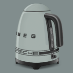 ⁦Smeg Kettle KLF03 | Shade Green Porsche x SMEG KLF03PSGEU⁩ - الصورة ⁦5⁩