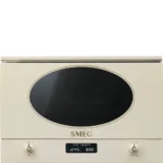 ⁦Smeg Built in Combi Microwave Oven Coloniale Aesthetic Cream MP822PO⁩ - الصورة ⁦2⁩