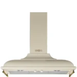 Smeg Decorative Wall Hood 90 cm Cortina Aesthetic Cream KC19POE