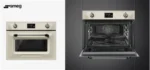 ⁦Smeg Built in Combi Microwave Oven Compact 45 cm Victoria Aesthetic Cream SO4902M1P⁩ - الصورة ⁦3⁩