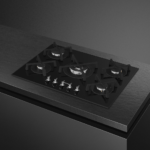 ⁦Smeg Gas Hob 70/75 Cm Classica aesthetic Black PV375N⁩ - الصورة ⁦3⁩