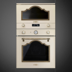 ⁦Smeg Built in Oven Fan assisted 60cm Cortina Aesthetic SF700AO Black Graphite⁩ - الصورة ⁦2⁩