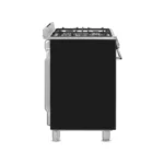 ⁦Smeg Cooker with Gas Hob 60x60 cm Classica Aesthetic Black SSA60MBL2⁩ - الصورة ⁦7⁩