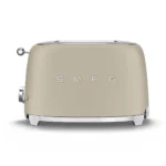 ⁦Smeg Moonlight Matt toaster 2‑slice, 2‑slot toaster 50's Style aesthetic TSF01MLMEU⁩ - الصورة ⁦2⁩