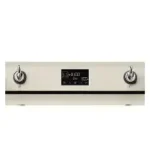 ⁦Smeg Built in Combi Microwave Oven Compact 45 cm Victoria Aesthetic Cream SO4902M1P⁩ - الصورة ⁦6⁩