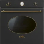 Smeg Oven Built in Coloniale Aesthetic Black Graphite SF68C1AO