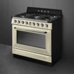 ⁦Smeg Cooker with Gas Hob Cream TR90⁩ - الصورة ⁦5⁩