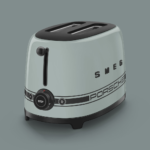 ⁦Smeg Toaster TSF01 | Shade Green Porsche x SMEG TSF01PSGEU⁩ - الصورة ⁦4⁩