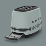 ⁦Smeg Toaster TSF01 | Shade Green Porsche x SMEG TSF01PSGEU⁩ - الصورة ⁦8⁩