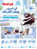مكوى بخار تيفال مع وضلة Iron Steamer SV6120E0